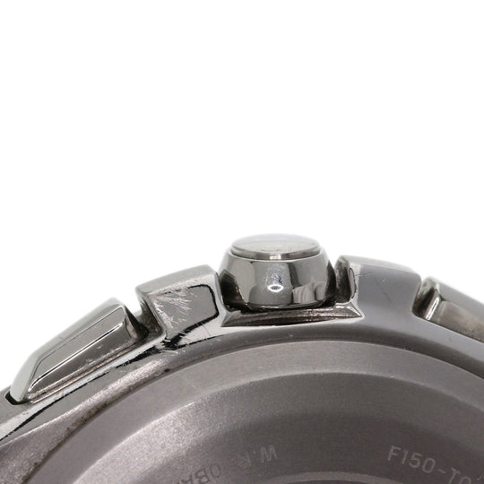 CITIZEN Watches Eco Drive CC3010-51E Titanium, Titanium Silver Atessa black dial mens Used Authentic