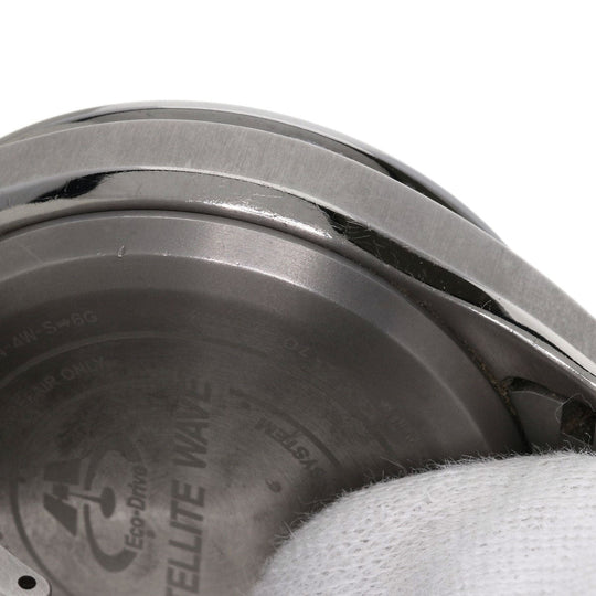 CITIZEN Watches Eco Drive CC3010-51E Titanium, Titanium Silver Atessa black dial mens Used Authentic