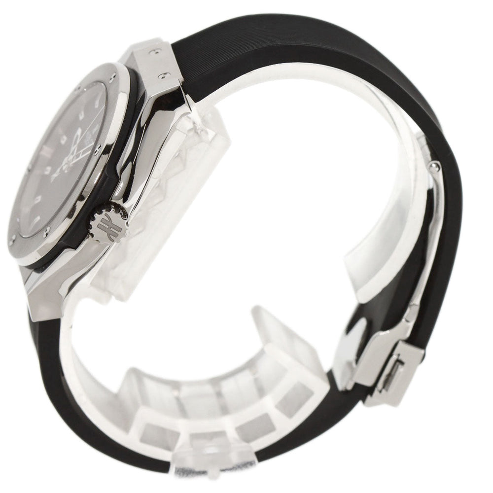 HUBLOT Watches Quartz 581.NX.1170.RX titanium Silver Classic fusion black dial