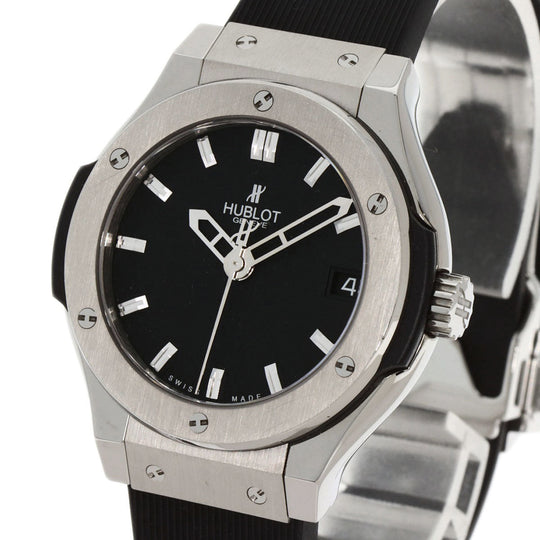 HUBLOT Watches Quartz 581.NX.1170.RX titanium Silver Classic fusion black dial