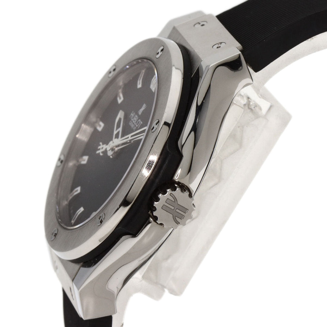 HUBLOT Watches Quartz 581.NX.1170.RX titanium Silver Classic fusion black dial
