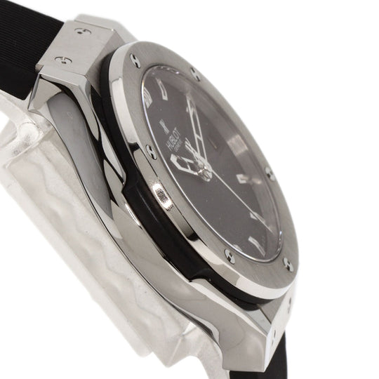 HUBLOT Watches Quartz 581.NX.1170.RX titanium Silver Classic fusion black dial
