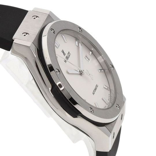 HUBLOT Watches Quartz 542.NX.2611.RX Titanium Silver Classic Fusion Titanium Opaline Silver dial