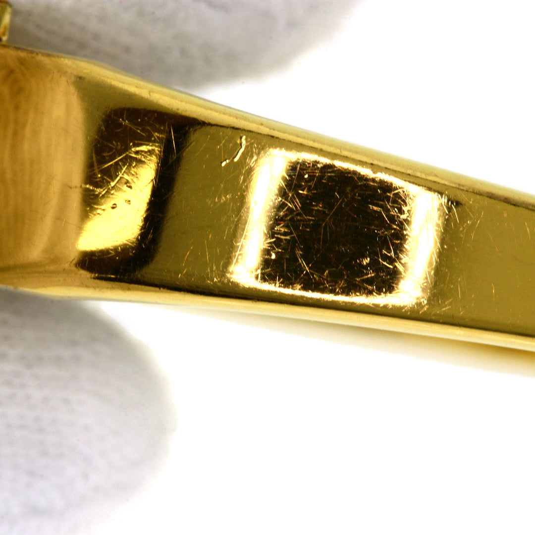 GUCCI Watches Quartz 1500L Gold Plated , Gold Plated gold Square face black dial Women Used Authentic