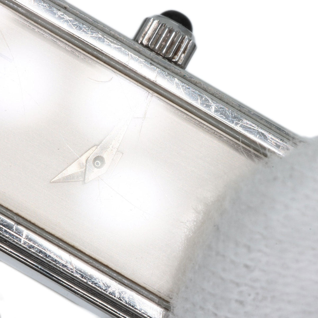 GUCCI Watches Quartz 1500L Stainless Steel , Stainless Steel Silver Square face Silver dial Women Used Authentic