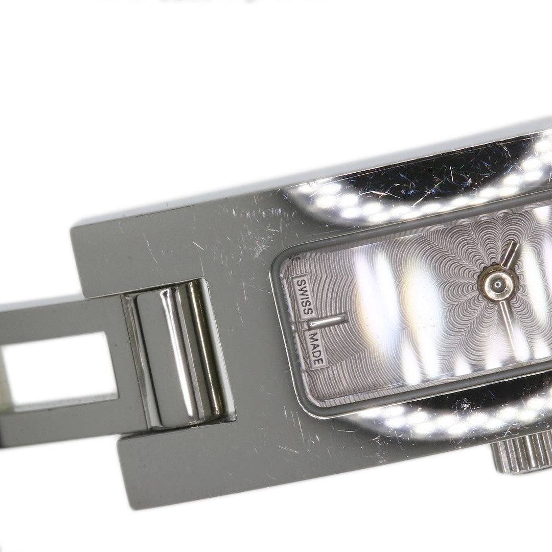 GUCCI Watches Quartz Stainless Steel , Stainless Steel Silver 3900L Silver dial Women Used Authentic