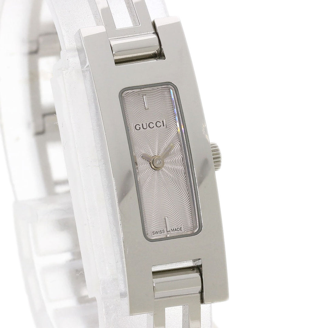 GUCCI Watches Quartz Stainless Steel , Stainless Steel Silver 3900L Silver dial Women Used Authentic