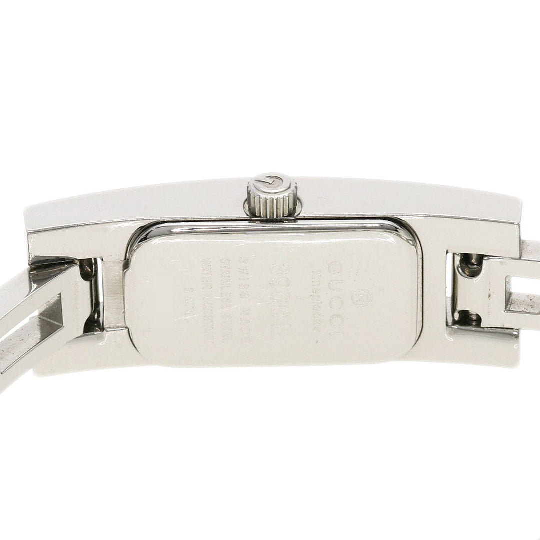 GUCCI Watches Quartz Stainless Steel , Stainless Steel Silver 3900L Silver dial Women Used Authentic