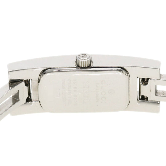 GUCCI Watches Quartz Stainless Steel , Stainless Steel Silver 3900L Silver dial Women Used Authentic