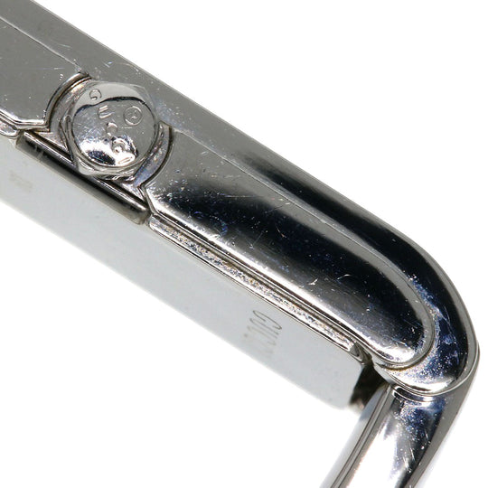GUCCI Watches Quartz 109 Stainless Steel , Stainless Steel Silver Square Face 2P Diamond Silver dial Women Used Authentic