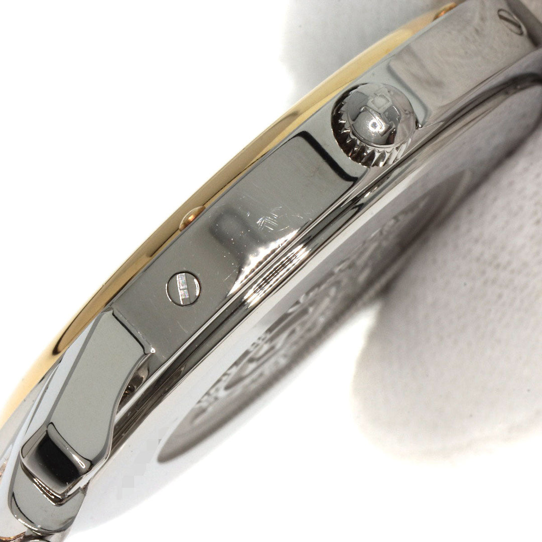 HERMES Watches Quartz CL6.720 Stainless Steel , SSxGP gold Clipper white dial mens Used Authentic