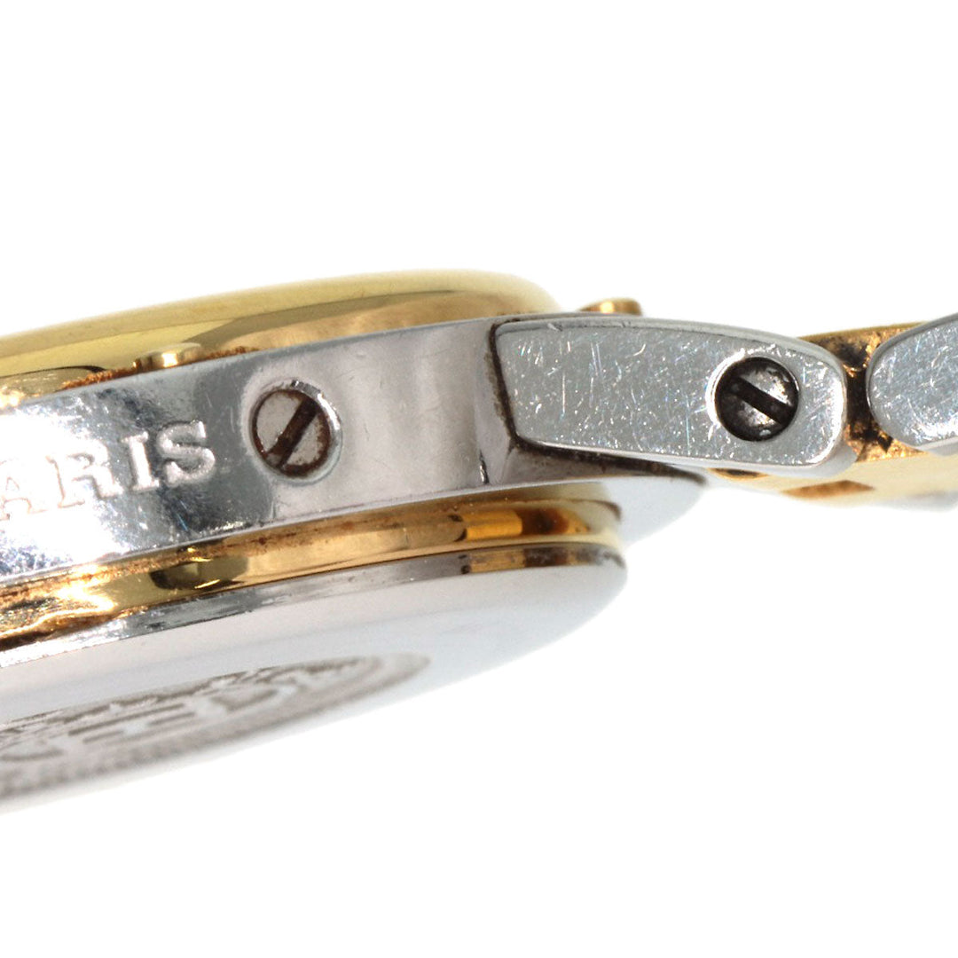 HERMES Watches Quartz Stainless Steel , SSxGP gold Clipper Ivory dial Women Used Authentic