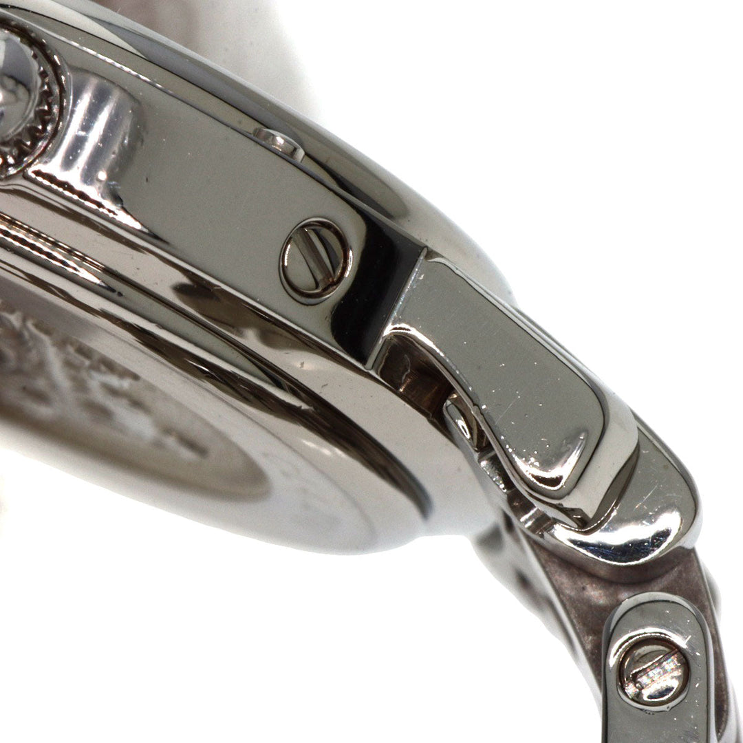 HERMES Watches Quartz CL4.210 Stainless Steel Silver Clipper Orange dial