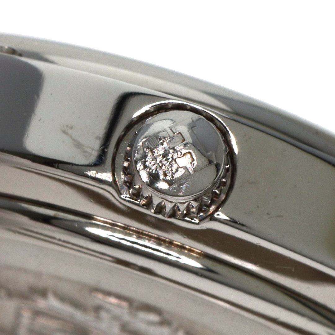 HERMES Watches Quartz CL4.210 Stainless Steel Silver Clipper Orange dial
