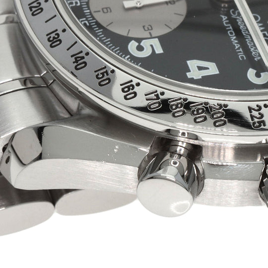 OMEGA Watches Mechanical Automatic 3523.51 Stainless Steel , Stainless Steel Silver Speedmaster Triple Calendar Japan Limited Edition black dial mens Used Authentic