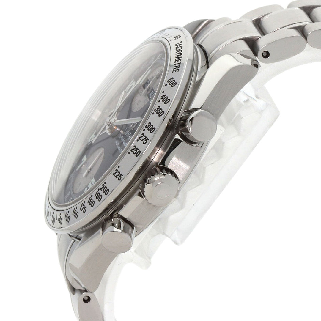 OMEGA Watches Mechanical Automatic 3523.51 Stainless Steel , Stainless Steel Silver Speedmaster Triple Calendar Japan Limited Edition black dial mens Used Authentic