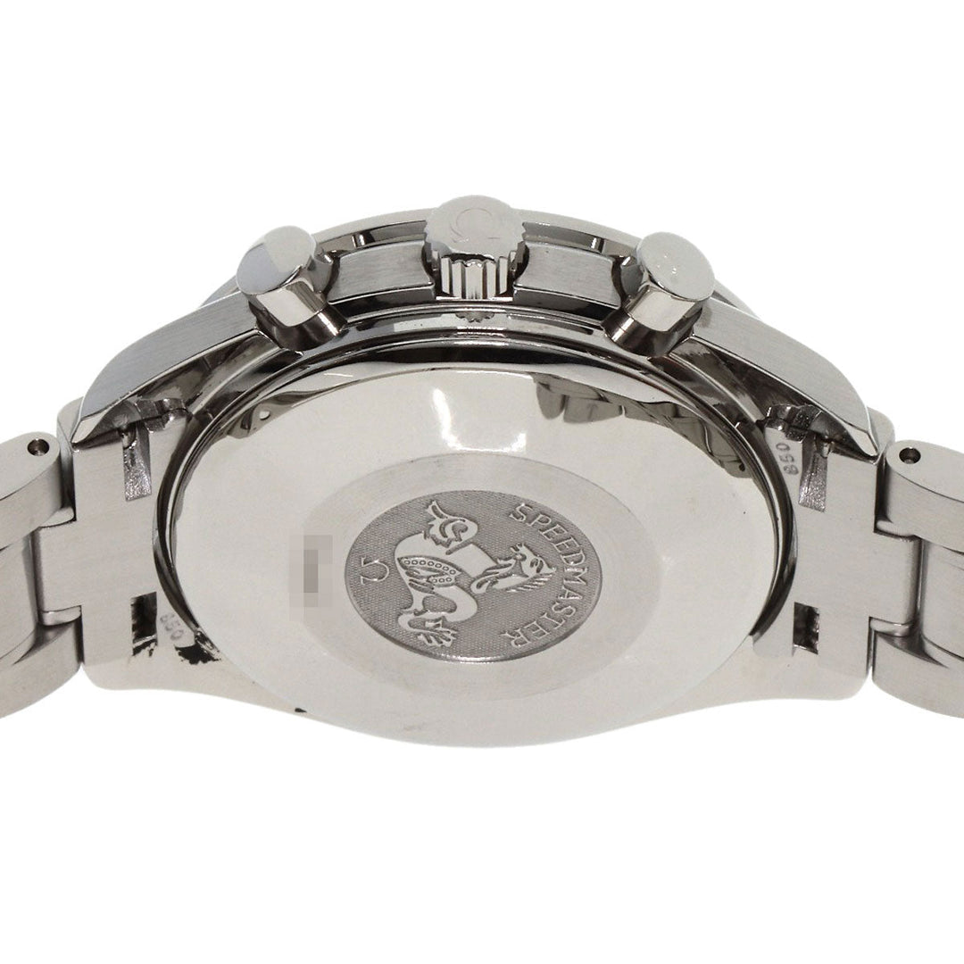 OMEGA Watches Mechanical Automatic 3523.51 Stainless Steel , Stainless Steel Silver Speedmaster Triple Calendar Japan Limited Edition black dial mens Used Authentic