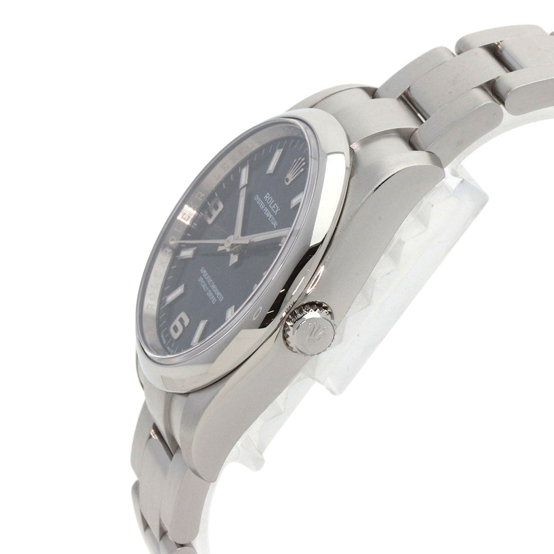 ROLEX Watches Mechanical Automatic 114200 Stainless Steel Silver Oyster Perpetual 369 blue dial