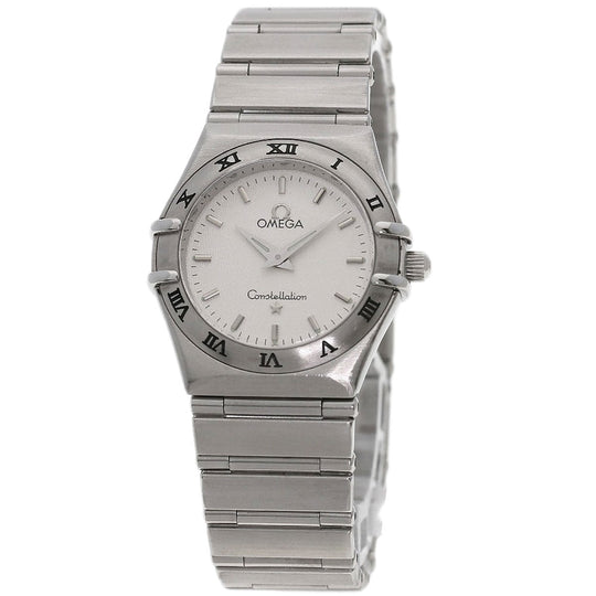 OMEGA Watches Quartz 1562.30 Stainless Steel , Stainless Steel Silver Constellation Silver dial Women Used Authentic