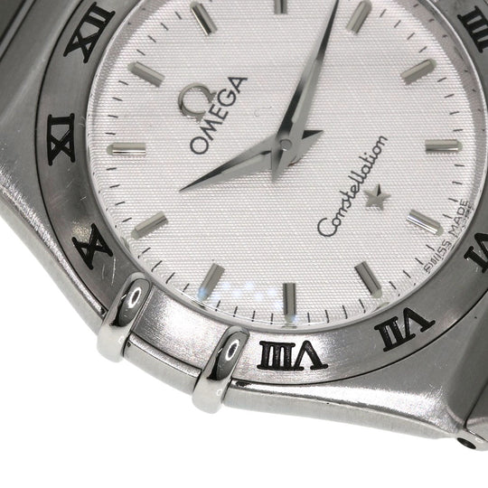 OMEGA Watches Quartz 1562.30 Stainless Steel , Stainless Steel Silver Constellation Silver dial Women Used Authentic
