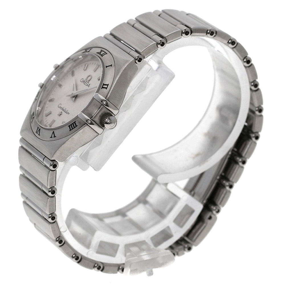 OMEGA Watches Quartz 1562.30 Stainless Steel , Stainless Steel Silver Constellation Silver dial Women Used Authentic