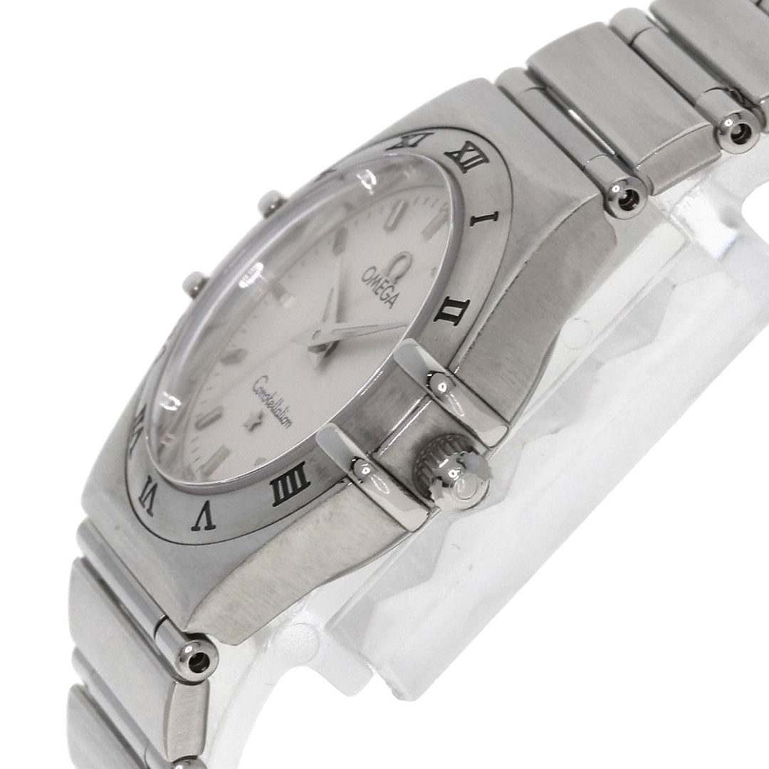 OMEGA Watches Quartz 1562.30 Stainless Steel , Stainless Steel Silver Constellation Silver dial Women Used Authentic