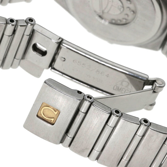 OMEGA Watches Quartz 1562.30 Stainless Steel , Stainless Steel Silver Constellation Silver dial Women Used Authentic
