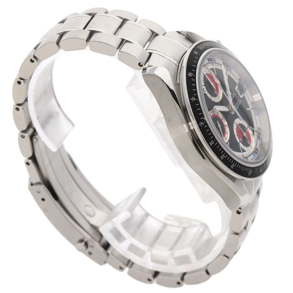 OMEGA Watches Mechanical Automatic 3210.52 Stainless Steel , Stainless Steel Silver Speedmaster Chronograph black dial mens Used Authentic
