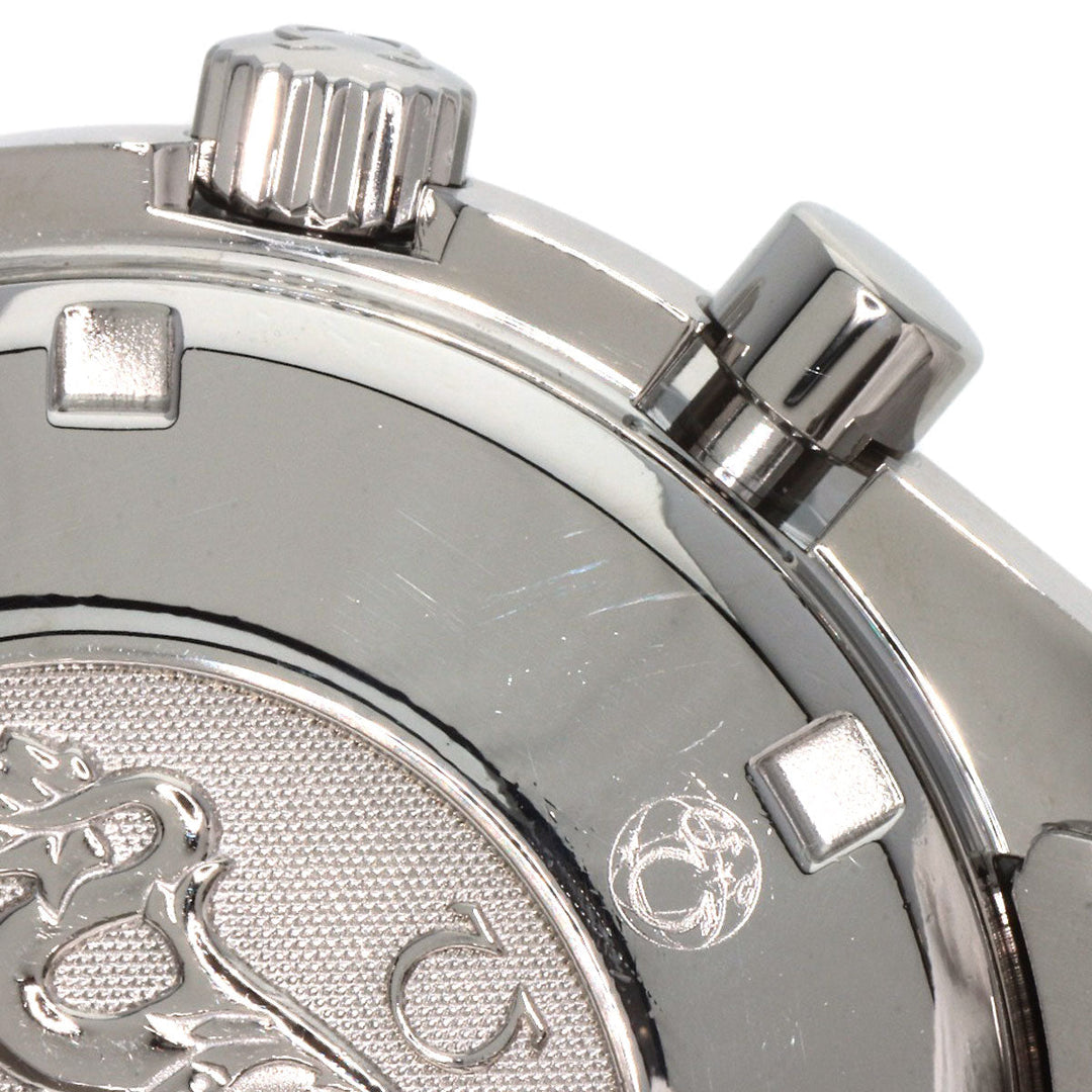 OMEGA Watches Mechanical Automatic 3210.52 Stainless Steel , Stainless Steel Silver Speedmaster Chronograph black dial mens Used Authentic