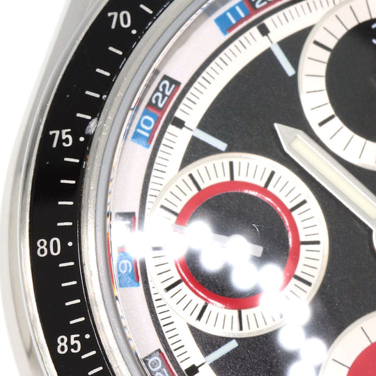 OMEGA Watches Mechanical Automatic 3210.52 Stainless Steel , Stainless Steel Silver Speedmaster Chronograph black dial mens Used Authentic