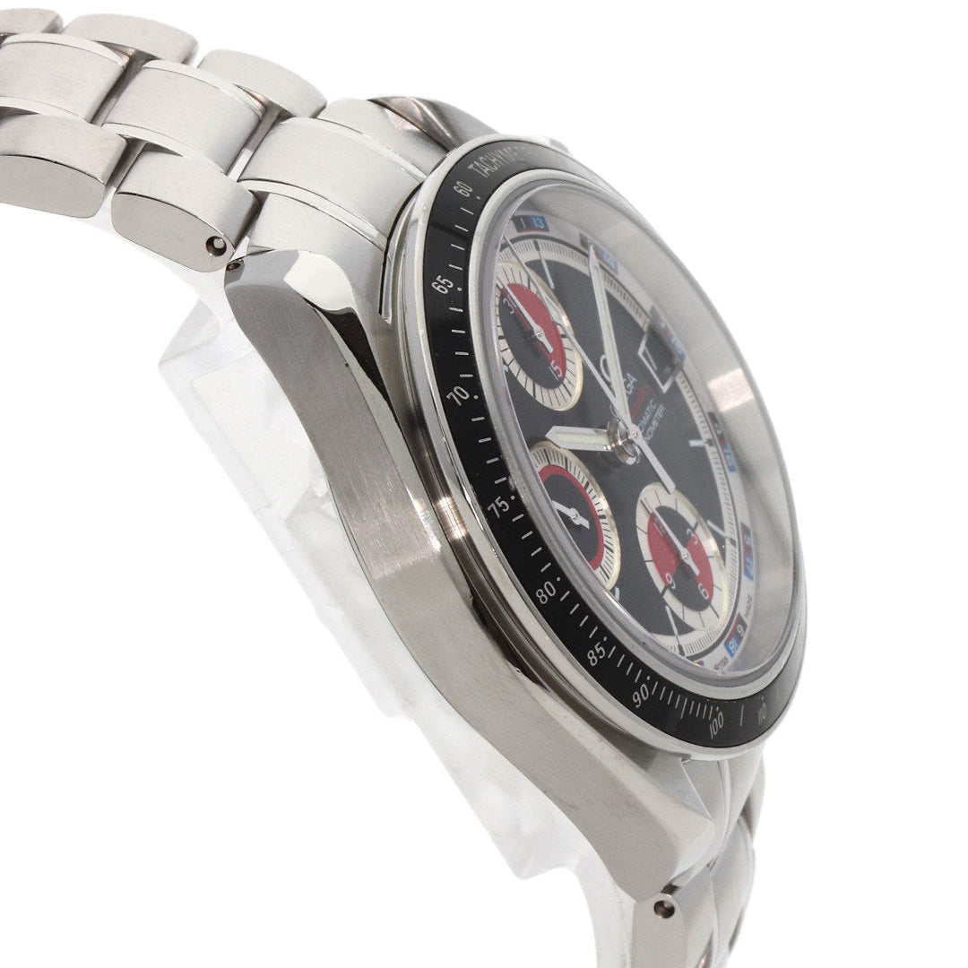 OMEGA Watches Mechanical Automatic 3210.52 Stainless Steel , Stainless Steel Silver Speedmaster Chronograph black dial mens Used Authentic