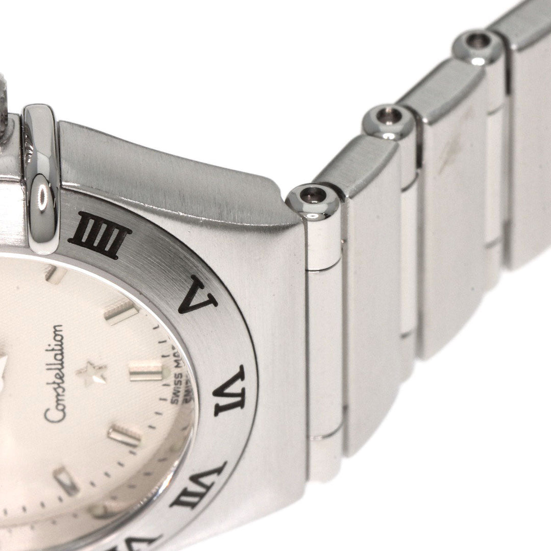 OMEGA Watches Quartz 1562.30 Stainless Steel , Stainless Steel Silver Constellation Mini white dial Women Used Authentic