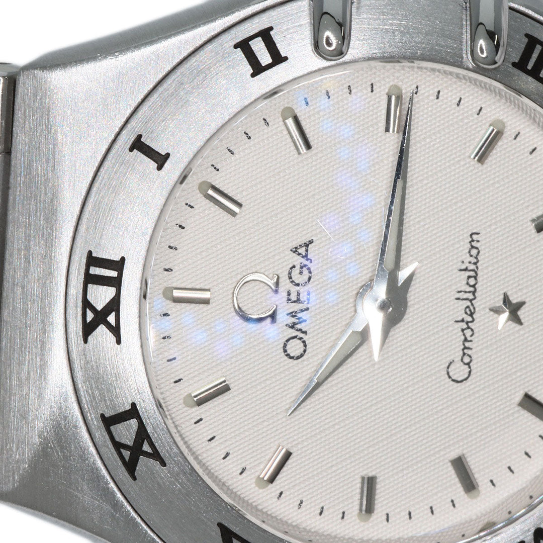OMEGA Watches Quartz 1562.30 Stainless Steel , Stainless Steel Silver Constellation Mini white dial Women Used Authentic