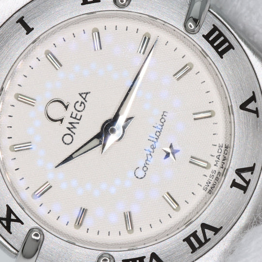OMEGA Watches Quartz 1562.30 Stainless Steel , Stainless Steel Silver Constellation Mini white dial Women Used Authentic
