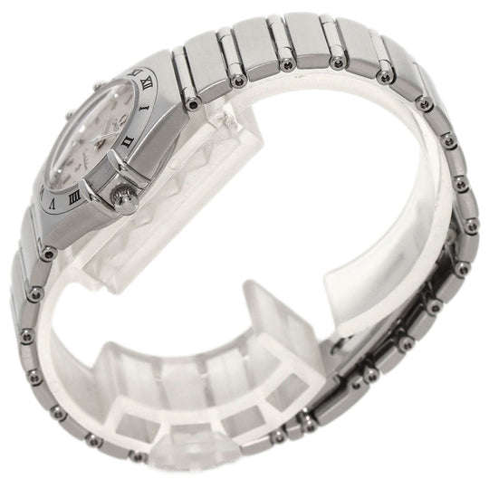 OMEGA Watches Quartz 1562.30 Stainless Steel , Stainless Steel Silver Constellation Mini white dial Women Used Authentic