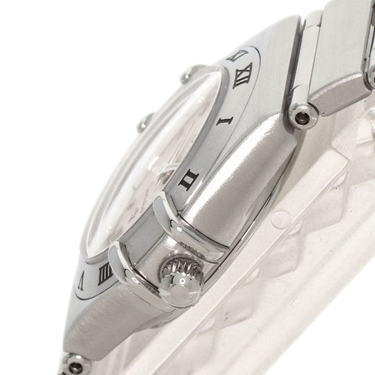 OMEGA Watches Quartz 1562.30 Stainless Steel , Stainless Steel Silver Constellation Mini white dial Women Used Authentic