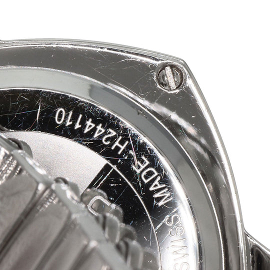 HAMILTON Watches Quartz H244110 Stainless Steel , Stainless Steel Silver Ventura black dial mens Used Authentic