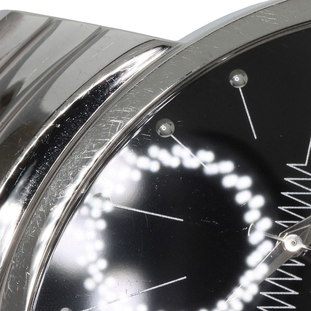 HAMILTON Watches Quartz H244110 Stainless Steel , Stainless Steel Silver Ventura black dial mens Used Authentic