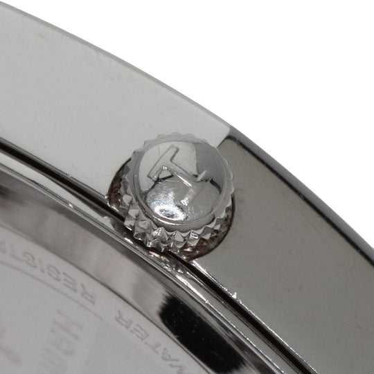 HAMILTON Watches Quartz H244110 Stainless Steel , Stainless Steel Silver Ventura black dial mens Used Authentic