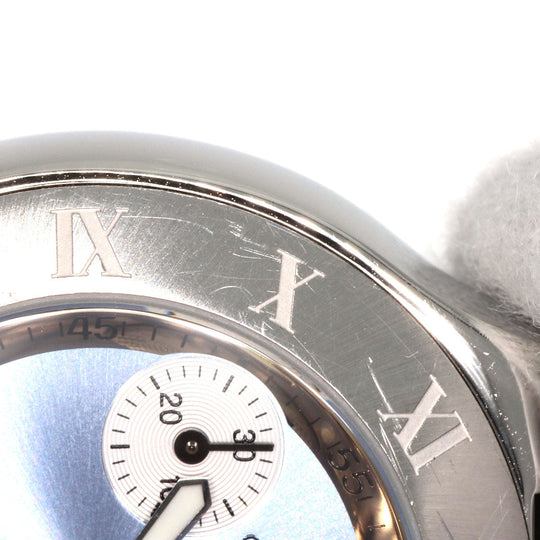 CARTIER Watches Quartz W1020013 Stainless Steel Silver CHRONOSCAPH SM blue dial