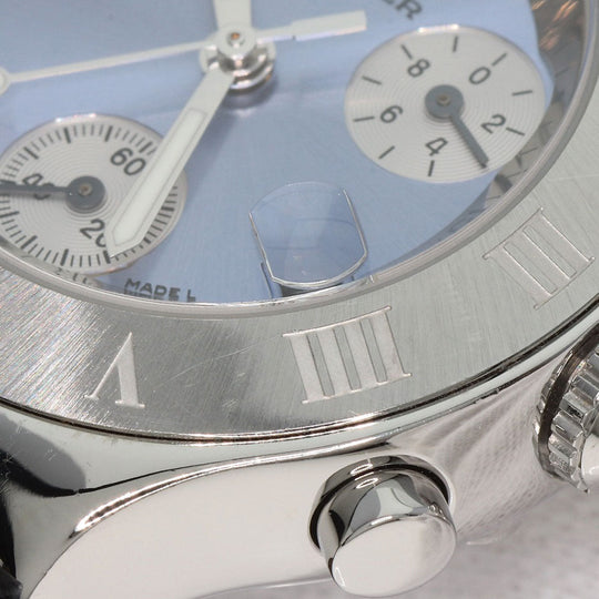 CARTIER Watches Quartz W1020013 Stainless Steel Silver CHRONOSCAPH SM blue dial