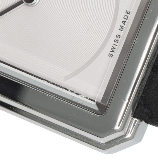 CHANEL Watches Quartz H6401 Stainless Steel, Leather Silver boyfriend small model Silver dial Women Used Authentic