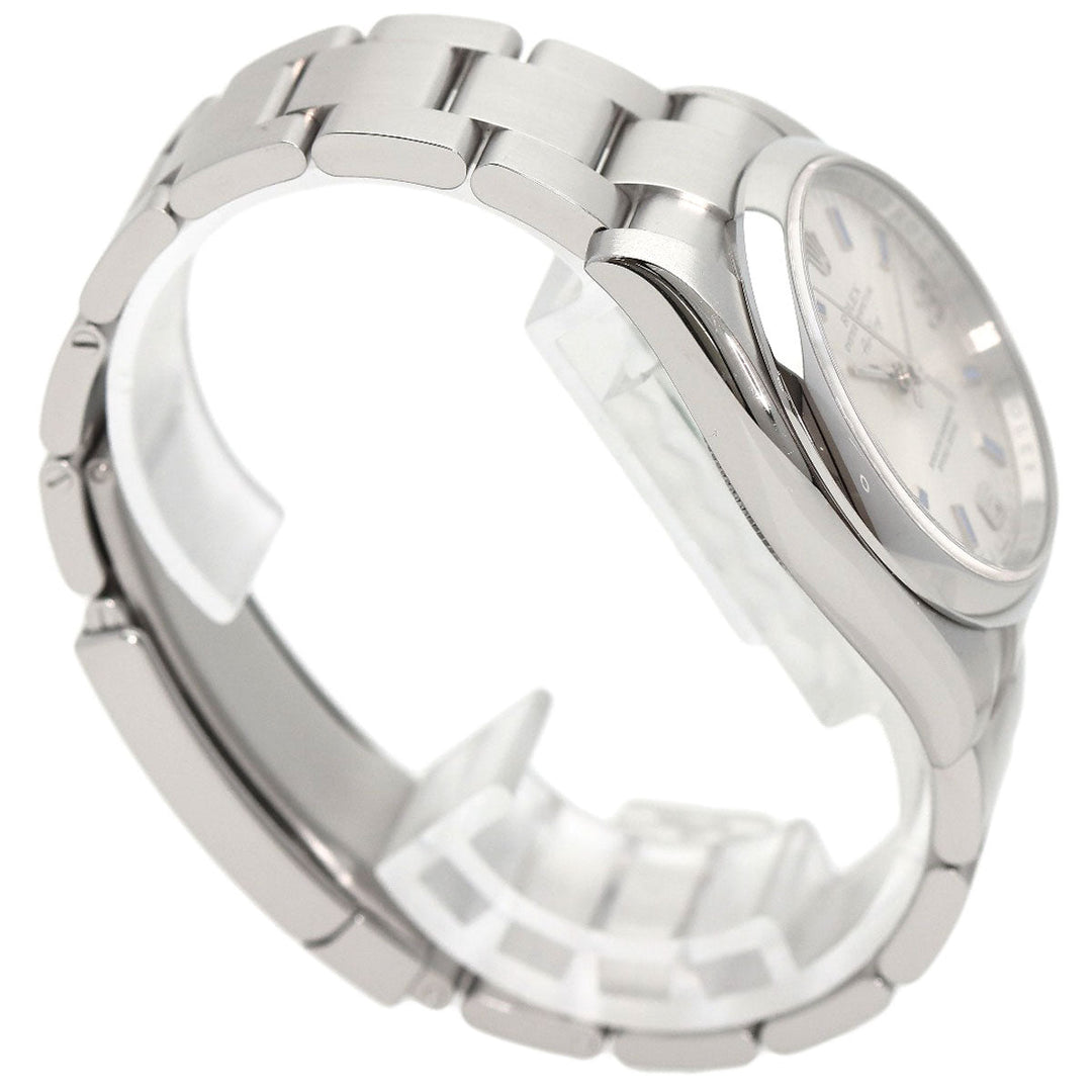 ROLEX Watches Mechanical Automatic 114200 Stainless Steel Silver Air King Silver 369 Blue Bar Silver dial