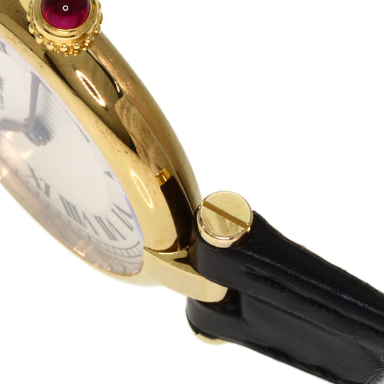 CARTIER Watches Quartz SV gold Mast Vendome VLC LM 150th Anniversary Limited to 1847 pieces Manufacturer Complete Silver dial
