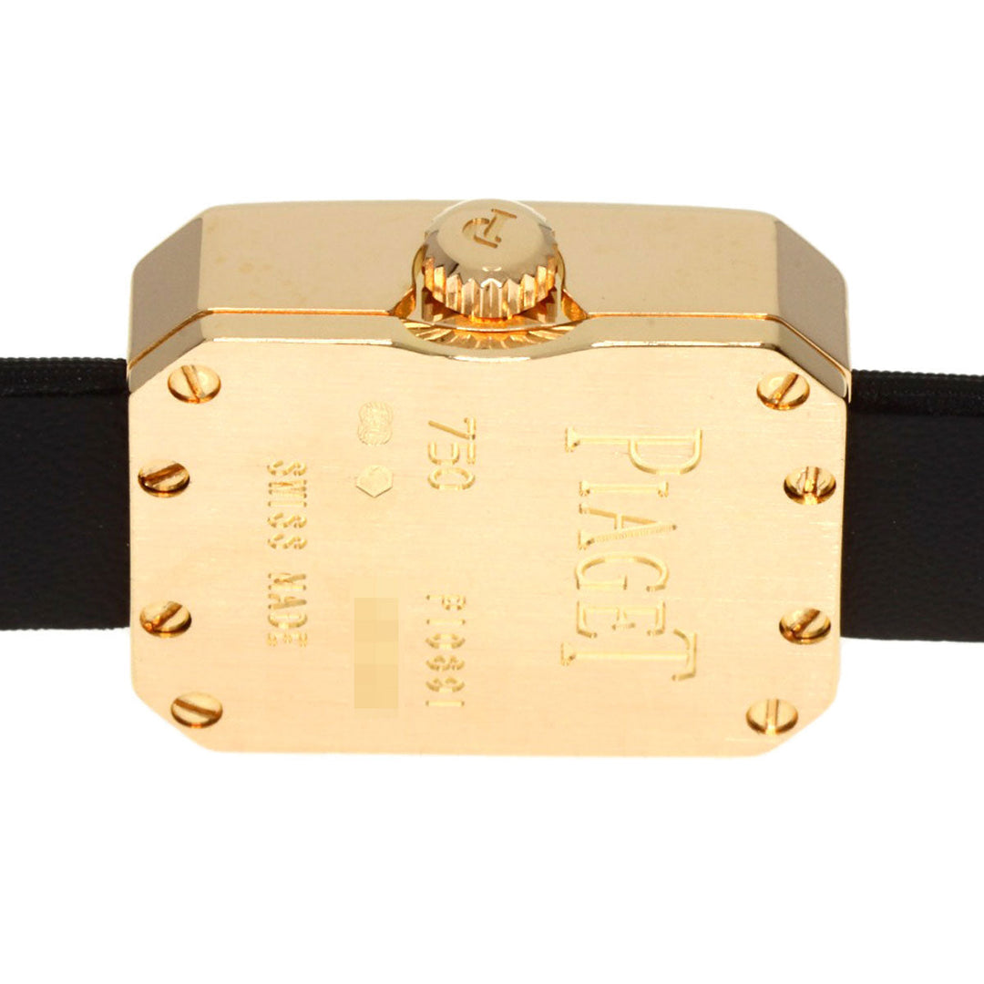 PIAGET Watches Quartz P10691 18K Yellow Gold gold Mini Protocol Bezel Diamond Manufacturer Complete white dial