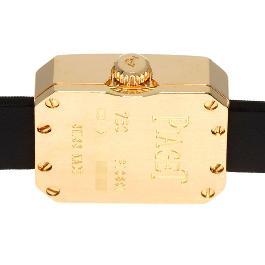 PIAGET Watches Quartz P10691 18K Yellow Gold gold Mini Protocol Bezel Diamond Manufacturer Complete white dial