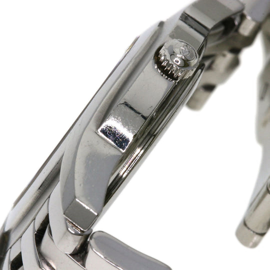 GUCCI Watches Quartz 5500L Stainless Steel , Stainless Steel Silver Round face Silver dial Women Used Authentic