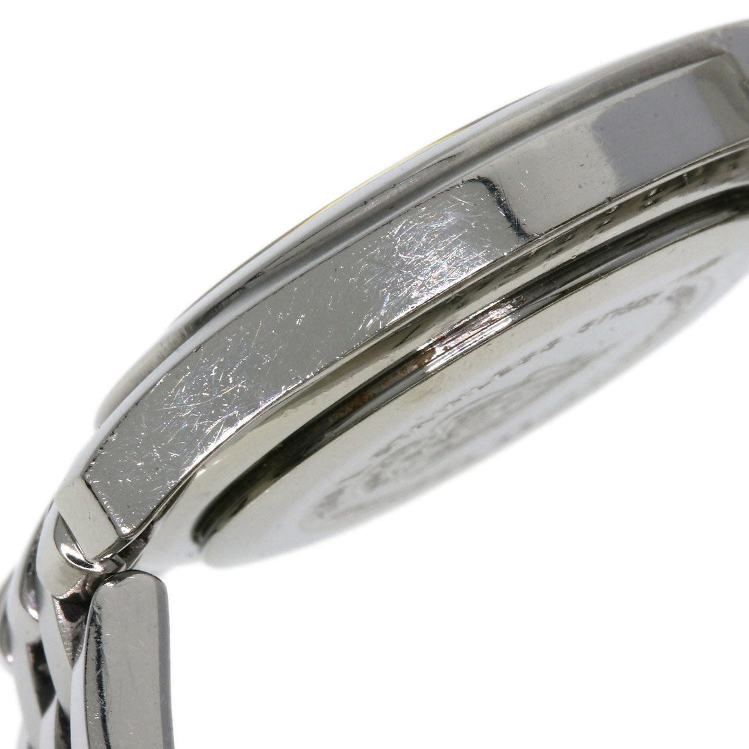 GUCCI Watches Quartz 5500L Stainless Steel , Stainless Steel Silver Round face Silver dial Women Used Authentic