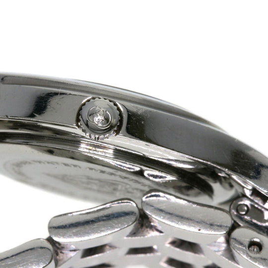 GUCCI Watches Quartz 5500L Stainless Steel , Stainless Steel Silver Round face Silver dial Women Used Authentic