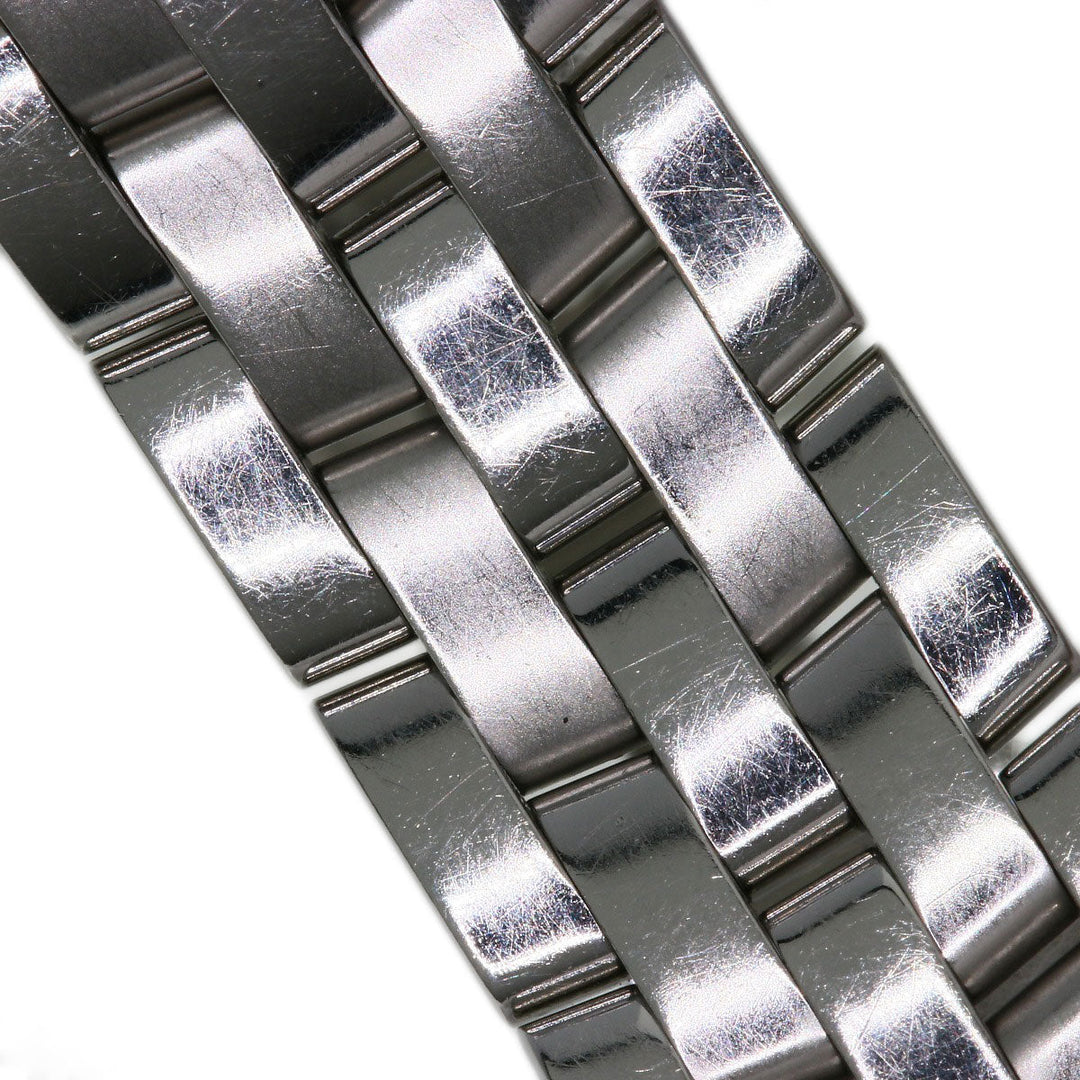 GUCCI Watches Quartz 5500L Stainless Steel , Stainless Steel Silver Round face Silver dial Women Used Authentic